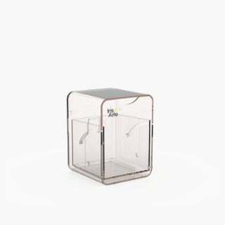 Image sur Petit Distributeur de cabine en plexi recyclé - transparent